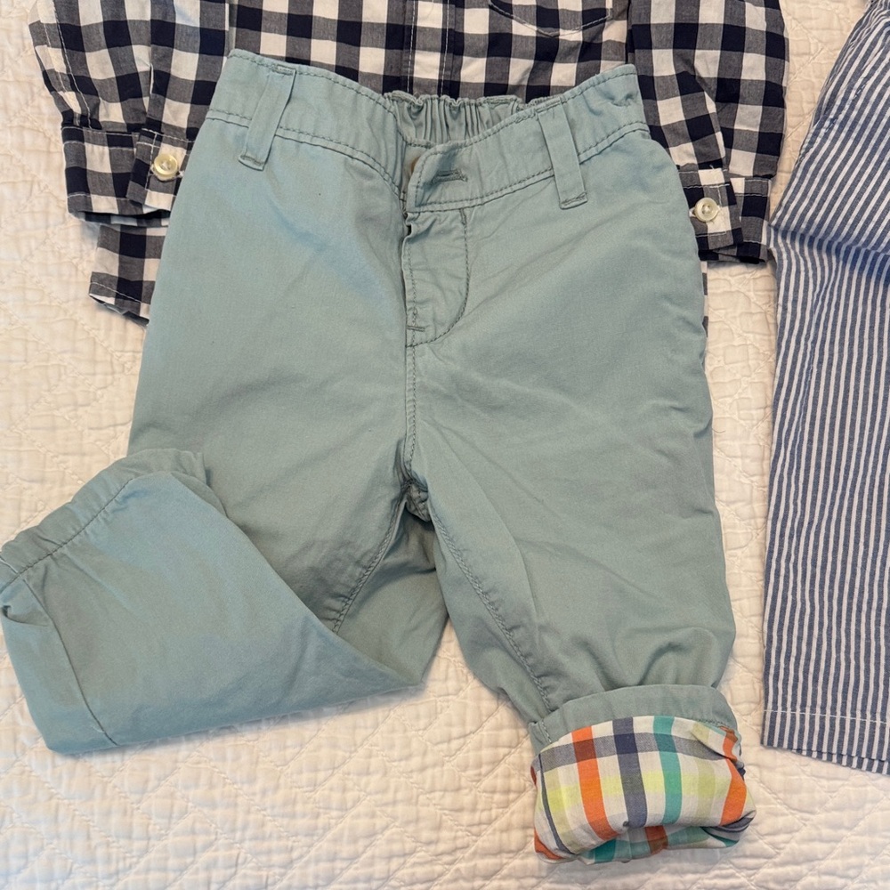 5 piece bundle (Ralph Lauren, GAP, Carter’s) size 9-12 months - Picture 6 of 9